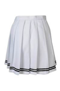 CH198 Online Cheerleading Dress Only Cheerleading Dress Folded Dress Cheerleading Dress Shop  gladiator cheer skirt  a line cheer skirt back view